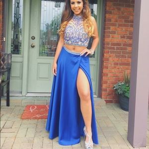 Two piece Prom dress